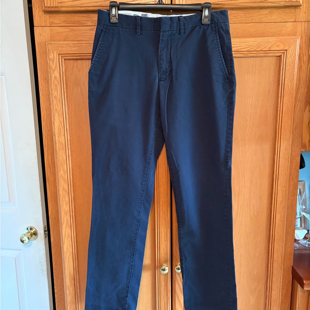 Old navy Men's Navy Chino Pants signature straight size 30x34